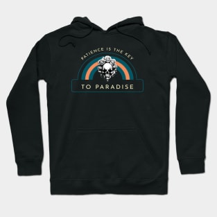 Patience Is The Key To Paradise Skull Clown Hoodie